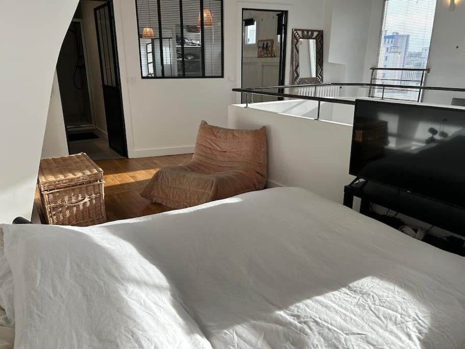Duplex Apartment With Terrace And Closed Parking - Stade Charlety Paris آركُوييْ المظهر الخارجي الصورة